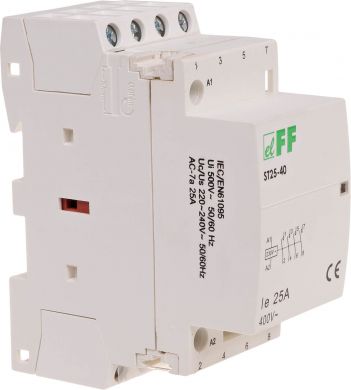 F&F ST25-40 Moduļu kontaktors In=25A 4NO Uk=230VAC ST25-40 | Elektrika.lv
