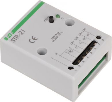 F&F Žalūziju kontrolieris, mehānisms, 230VAC, 2 pogas, 0s÷10 min, 1,5A, IP20, STR-21 STR-21 | Elektrika.lv