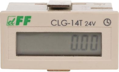 F&F Working time meter CLG-14T 24 V CLG-14T-24V | Elektrika.lv
