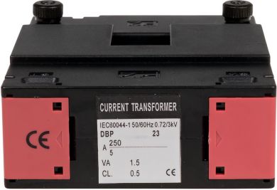 F&F TO-300-5 current transformer with open core 250-5A, class.0,5 TO-250-5 | Elektrika.lv