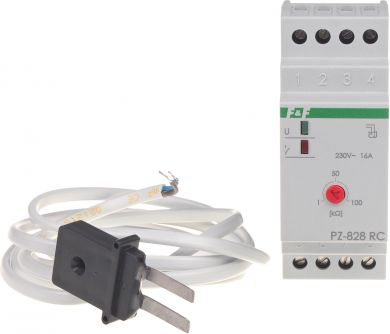 F&F Fluid level control relay, 16A, 1xNO/NC, 1xPZ PZ-828 RC | Elektrika.lv