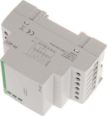 F&F Automatic phase switch 16A(160A/20ms), 3x400V+N PF-431I | Elektrika.lv