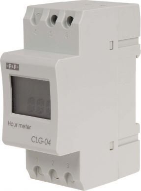 F&F CLG-04 Working time meter 100÷240 V AC/DC CLG-04 | Elektrika.lv