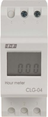 F&F CLG-04 Working time meter 100÷240 V AC/DC CLG-04 | Elektrika.lv