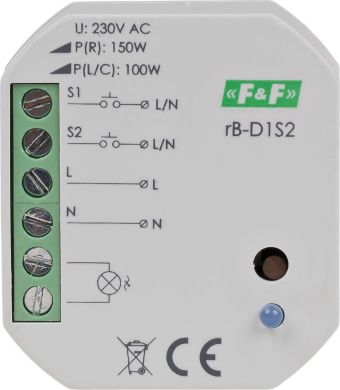 F&F Proxi Light &ndash;Universal dimmer rB-D1S2 | Elektrika.lv