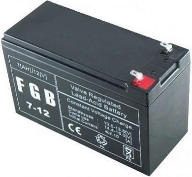  Battery 12V 7AH VRLA FGB7-12 | Elektrika.lv