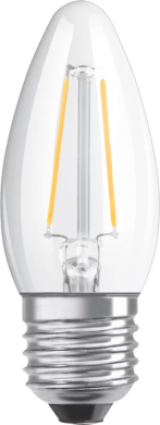 LEDVANCE LED Bulb P CLAS B 40 4.8W E27 2700K 470lm DIM 4058075590670 | Elektrika.lv
