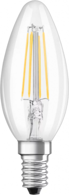 LEDVANCE LED Bulb SST CLAS B 40 4.8 W E14 4000K 470lm DIM 4058075434943 | Elektrika.lv