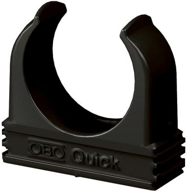 Obo Bettermann Quick klipsis turētajs M20, PP, melns, 9005 2149563 | Elektrika.lv