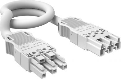 Obo Bettermann Savienojuma kabelis 3x2,5mm², WINSTA 8000x27x15, P A, balts 6108744 | Elektrika.lv
