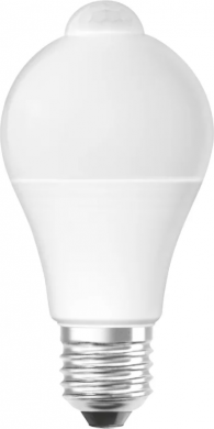 LEDVANCE LED Bulb Motion Sensor CLA 75 10W E27 2700K 1055lm ND 4058075428263 | Elektrika.lv