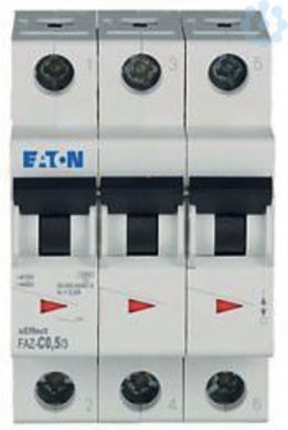 EATON FAZ-C0,5/3 Miniature circuit breaker (MCB) 3P C 0.5A 278856 | Elektrika.lv