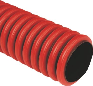 Kopos Gofrēta dubultsienu caurule 40mm/50m, sarkana, 450N KF 09040_BA | Elektrika.lv