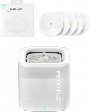  PETKIT | Smart Pet Drinking Fountain | Eversweet Solo | Capacity 1.8 L | Filtering | Material Plastic | White P4103S