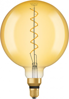 LEDVANCE LED Spuldze Vintage 1906 GLOBE 28 4W E27 2000K 300lm ND 4058075092013 | Elektrika.lv