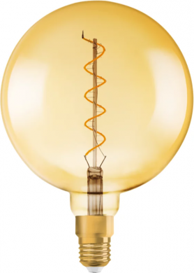 LEDVANCE LED Bulb Vintage 1906DIM Big Globe 28 4W E27 2000K 300lm DIM 4058075269729 | Elektrika.lv