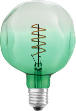 LEDVANCE LED Spuldze Vintage 1906 ET124 GREEN DIM 18 4.5W E27 1600K 180lm DIM 4058075761858 | Elektrika.lv