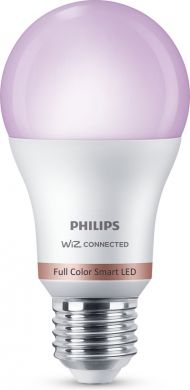 WiZ WiZ Умная LED лампочка 8W (60W), A60, E27, 2200-6500K (RGB), 922-965, 806Lm, 1PF/6 929002383621 | Elektrika.lv