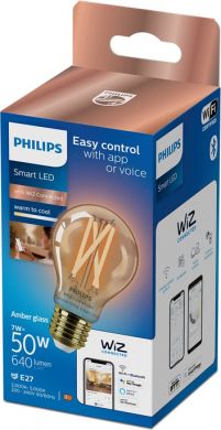 WiZ WiZ Smart LED bulb 7W(50W), A60, E27, 2000-5000K, 920-950, 640Lm, 1PF/6 929003017421 | Elektrika.lv