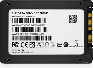 Adata ADATA | Ultimate SU800 1TB | 1024 GB | SSD form factor 2.5" | SSD interface SATA | Read speed 560 MB/s | Write speed 520 MB/s ASU800SS-1TT-C