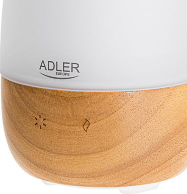ADLER Adler | AD 7967 | Ultrasonic Aroma Diffuser | Ultrasonic | Suitable for rooms up to 25 m² | Brown/White AD 7967
