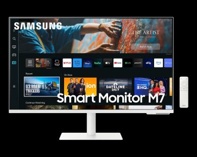 Samsung Samsung LS32CM703UUXDU 32" Flat VA Monitors 2160x3840/16:9/300cd/m2/4ms HDMI LS32CM703UUXDU | Elektrika.lv