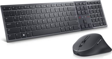 Dell Dell | Premier Collaboration Keyboard and Mouse | KM900 | Keyboard and Mouse Set | Wireless | LT | Graphite | USB-A | Wireless connection 580-BBCZ_LT