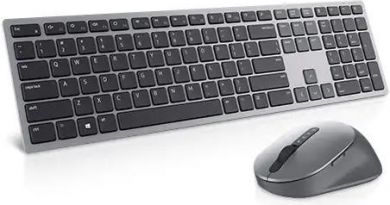Dell Premier Multi-Device datora klaviatūra un pele, bezvadu, ENG, Titan pelēka 580-AJQJ | Elektrika.lv