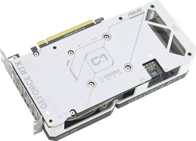 Asus Asus | DUAL-RTX4060TI-O8G-WHITE | NVIDIA | 8 GB | GeForce RTX 4060 Ti | GDDR6 | HDMI ports quantity 1 | PCI Express 4.0 | Memory clock speed 18000 MHz 90YV0J42-M0NA00