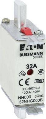 EATON 32A 500V GG/GL NH 000 Drošinātājs 32NHG000B | Elektrika.lv