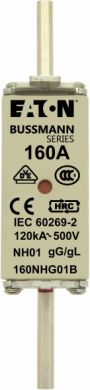 EATON 160A 500V GG/GL NH 01 Fuse 160NHG01B | Elektrika.lv