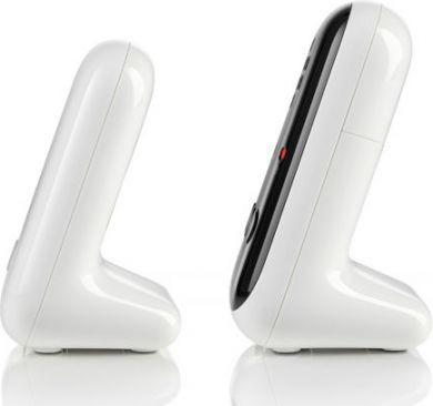  Motorola | Audio Baby Monitor | PIP10 | DECT Wireless Technology; High sensitivity microphone and crystal clear sound; Low Battery Alert; Mute/sound detection alert; Portable parent unit | White PIP10