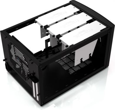  Fractal Design | NODE 304 | 2 - USB 3.0 (Internal 3.0 to 2.0 adapter included)1 - 3.5mm audio in (microphone)1 - 3.5mm audio out (headphone)Power button with LEDHDD LED | Black | Power supply included No FD-CA-NODE-304-BL