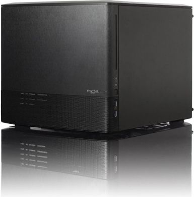  Fractal Design | NODE 804 | Side window | 2 - USB 3.0Audio in/outPower button with LED (white)HDD activity LED (white) | Black | Micro ATX | Power supply included No FD-CA-NODE-804-BL-W