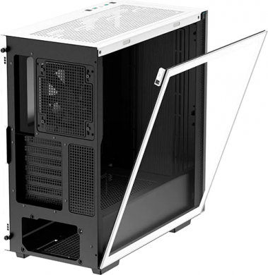 Deepcool Deepcool | MID TOWER CASE | CH510 | Side window | White | Mid-Tower | Power supply included No | ATX PS2 R-CH510-WHNNE1-G-1