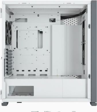 Corsair Corsair | Tempered Glass PC Case | 7000D AIRFLOW | Side window | White | Full-Tower | Power supply included No | ATX CC-9011219-WW
