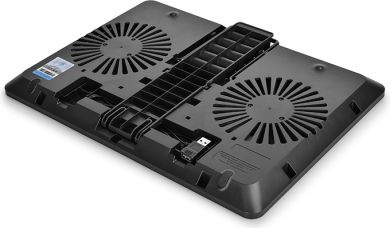Deepcool Deepcool | U-Pal | Notebook stand- cooler up to 19" | Black DP-N214A5_UPAL