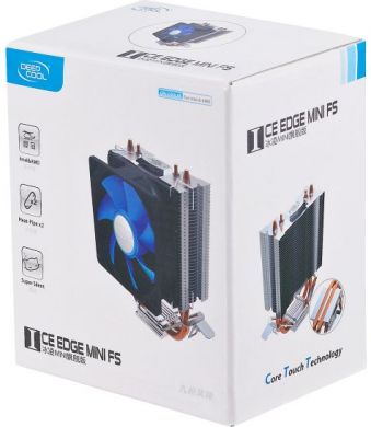 Deepcool DeepCool ICE EDGE MINI FS V2.0 Processor air cooler 8cm, black/blue/silver DP-MCH2-IEMV2 | Elektrika.lv