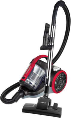 Polti Polti | PBEU0105 Forzaspira C110_Plus | Vacuum cleaner | Bagless | Power 800 W | Dust capacity 2 L | Black/Red PBEU0105