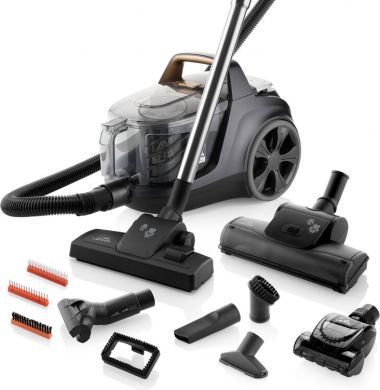 Eta Vacuum cleaner Grande Animal 850W AC 230V 3.2l 80dB, cable 6m, black ETA222390000 | Elektrika.lv