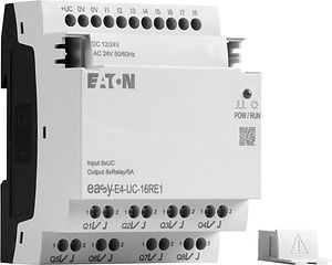 EATON EASY-E4-UC-16RE1 I/O expansion, 12/24 V DC, 24 V AC, 8 inputs, screw terminal 197218 | Elektrika.lv