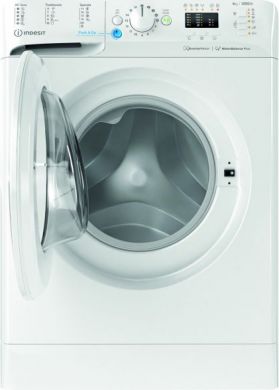 Indesit INDESIT | Washing machine | BWSA 61294 W EU N | Energy efficiency class C | Front loading | Washing capacity 6 kg | 1151 RPM | Depth 42.5 cm | Width 59.5 cm | Display | Big Digit | White BWSA 61294 W EU N