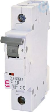 ETI ETIMAT 6 1p C10 Automātslēdzis 6kA C 10A 002141514 | Elektrika.lv