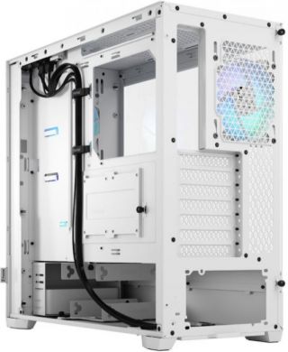  Fractal Design | Pop Air RGB | Side window | White TG Clear Tint | ATX, mATX, Mini ITX | ATX FD-C-POR1A-01