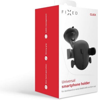  Fixed | Car Phone Holder | Click | Holder | Universal | Universal | Black FIXH-CLI