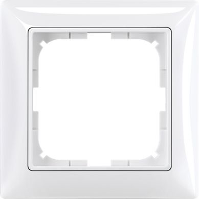 ABB Single frame white 2511-94-507 basic55 2CKA001725A1479 | Elektrika.lv