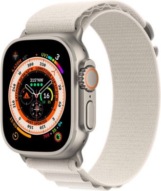 Apple Apple | Alpine Loop - Small | 49 | Starlight | Polyester | Strap fits 130–160mm wrists MQE53ZM/A