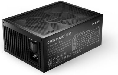  Power Supply BE QUIET 1600 Watts Peak Power 1700 Watts Efficiency 80 PLUS TITANIUM PFC Active MTBF 100000 hours BN332 BN332 | Elektrika.lv
