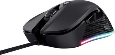 TRUST MOUSE USB OPTICAL GAMING/GXT 922 YBAR BLACK 24729 TRUST 24729 | Elektrika.lv