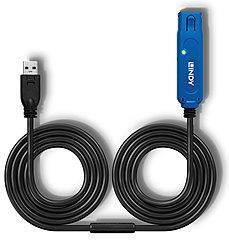 Lindy CABLE USB3 EXTENSION 10M/43157 LINDY 43157 | Elektrika.lv